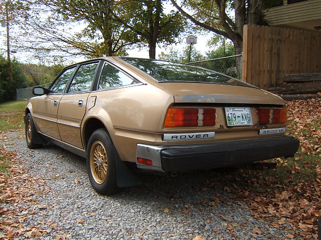 Rover SD1 Lotus Esprit Throw an Audi engineer down a hole with a ladder 